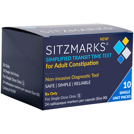 Sitzmarks® Barium Sulfate 24 Markers Capsule 10 Capsules - BeHope