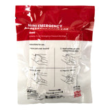 Trauma Pressure Dressing with Wrap My Medic™ 4 X 36 Inch Hook and Loop Closure White Sterile Standard Compression - BeHope