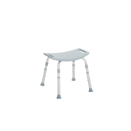 Deluxe Aluminum Shower Bench Without Back - BeHope