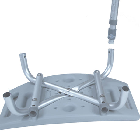 Deluxe Aluminum Shower Bench Without Back - BeHope