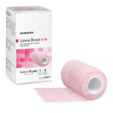 Mckesson Unna Boot Zinc Oxide Calamine Gauze Bandage - BeHope