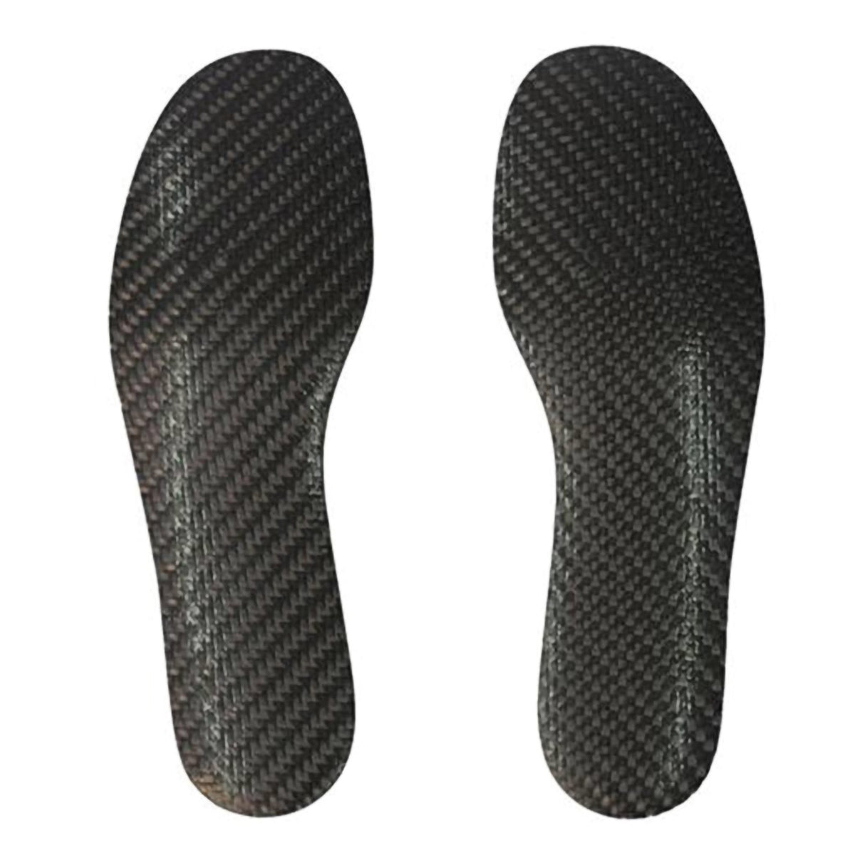 Spring Plate PediFix® Springthotics™ XLT Full Length / Semi-Rigid Carbon Fiber Graphite Men 11 Black / Gray - BeHope