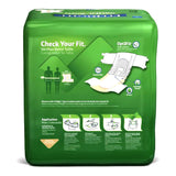 Incontinence Brief FitRight® Ultra Adult X-Large Unisex Disposable Heavy Absorbency - BeHope