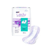 Bladder Control Pad Seni® Lady Maximum 11 Inch Length Moderate Absorbency Super Absorbent Core One Size Fits Most - BeHope