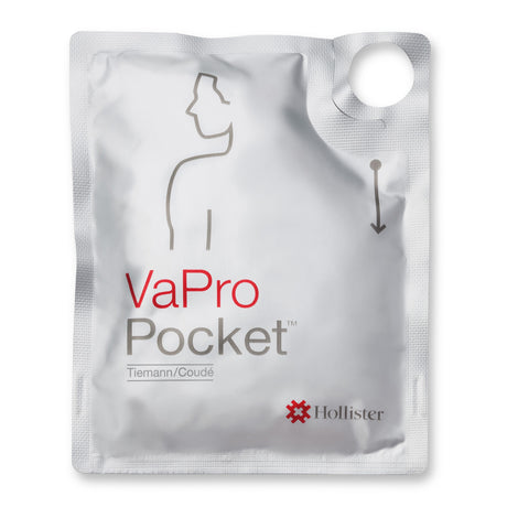 Intermittent Closed System Catheter VaPro Plus Pocket™ Tiemann / Coudé Tip 12 Fr. PVC - BeHope