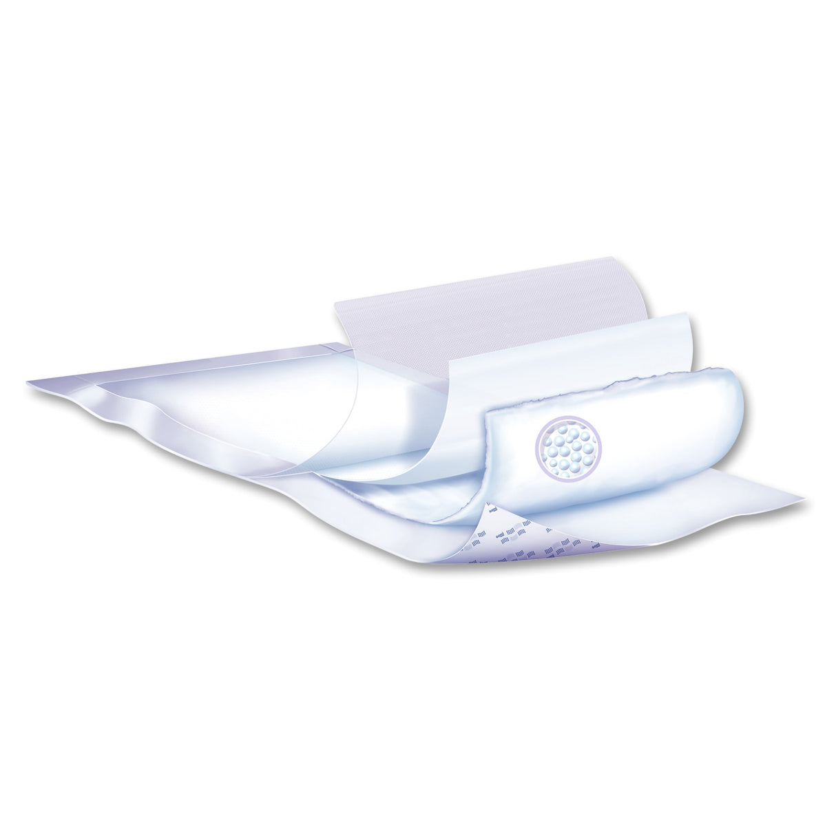 Disposable Underpad Seni® Soft Super Dry 23 X 35 Inch Cellulose Pulp Light Absorbency - BeHope