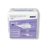 Disposable Underpad Seni® Soft Super Dry 23 X 35 Inch Cellulose Pulp Light Absorbency - BeHope