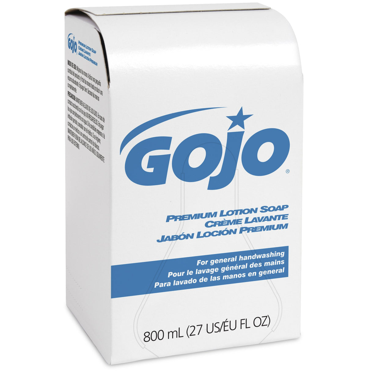 Soap GOJO® Premium Lotion 800 mL Dispenser Refill Bag Waterfall Scent - BeHope
