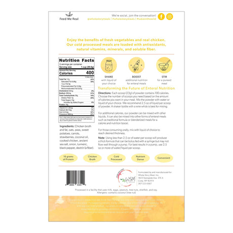 Oral Supplement Whole Story Meals Powdered Complete Meal - BeHope