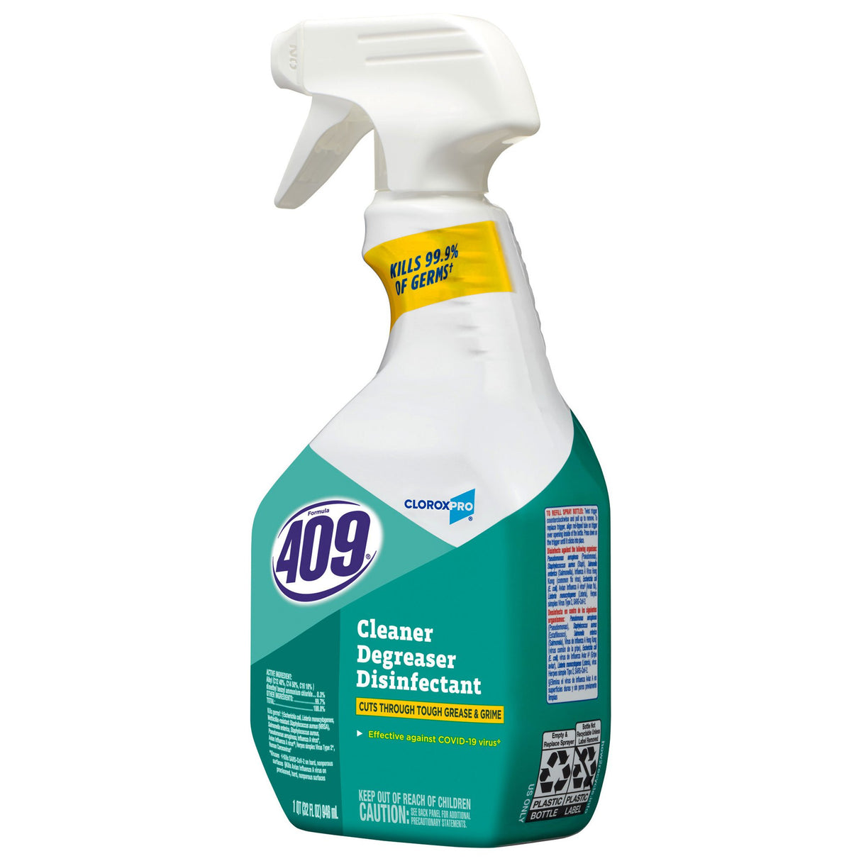 Surface Disinfectant Cleaner / Degreaser Formula 409® Ammoniated Trigger Spray Liquid 32 oz. Bottle Citrus Floral Scent NonSterile - BeHope