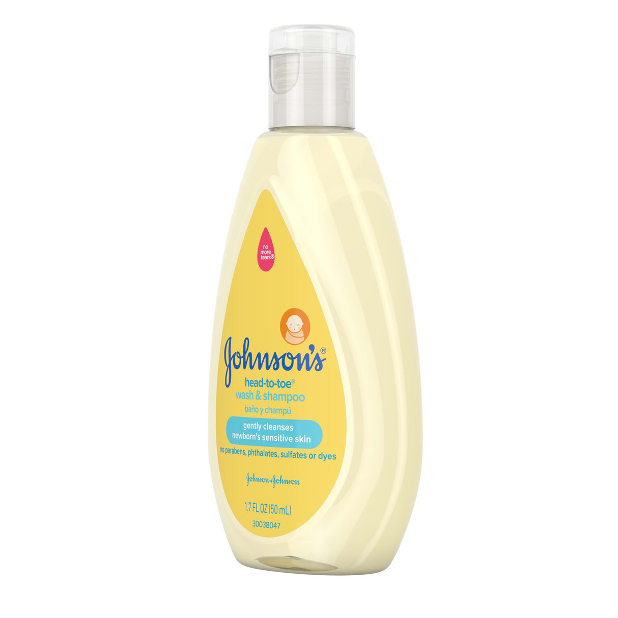 Baby Shampoo Body Wash Johnson's® Baby Head-to-toe® Gentle Newborn Sensitive Skin Paraben Free - BeHope