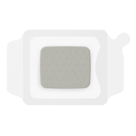 Silver Foam Dressing MepilexÂ® Border Post Op AG 3-1/2 X 4 Inch Rectangle Sterile - BeHope