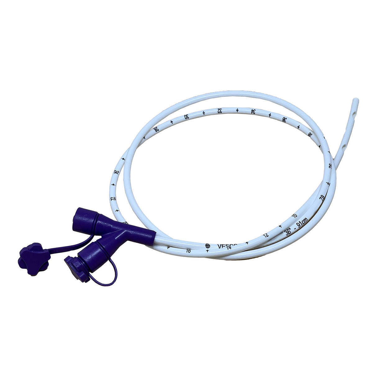 Nasogastric Feeding Tube 6 Fr. 36 Inch Tube Polyurethane NonSterile - BeHope