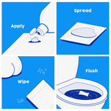 Toilet Paper Gel Starter Set Fresh Peaches® For Toilet Paper - BeHope