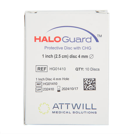 Antimicrobial Protective IV Disc Dressing Haloguard™ Chlorhexidine Gluconate Sterile - BeHope