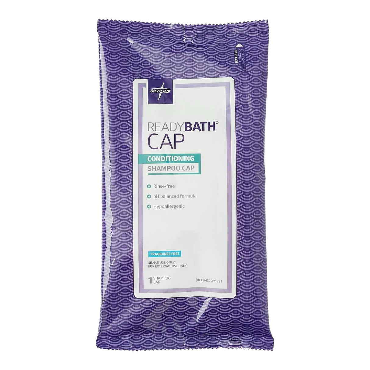 Shampoo Cap Readybath® 1 Per Pack Individual Packet Unscented