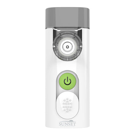 Handheld Compressor Nebulizer System Large Volume Medication Cup Aerosol Mask / Mouthpiece Delivery - BeHope