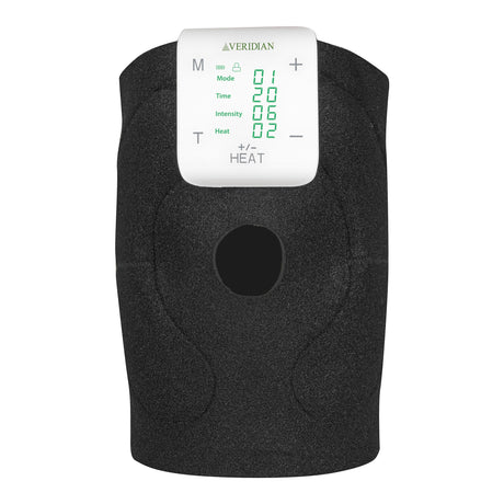 TENS Unit with Heat Conductive Knee Wrap Veridian Healthcare® Single-Channel - BeHope
