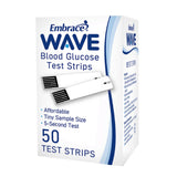 Blood Glucose Test Strips EmbraceWave 50 Strips per Pack - BeHope