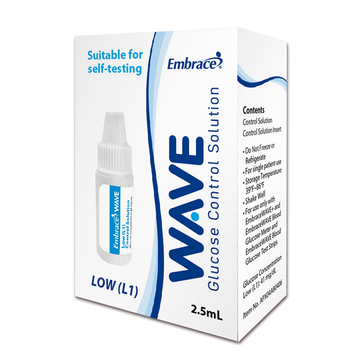 Blood Glucose Control Solution for Embrace® Wave Meters - BeHope