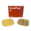 Ostomy Barrier CeraPlus™ Trim to Fit, Extended Wear Hydrocolloid Up to 3-1/2 Inch Opening 4 X 4 Inch - BeHope