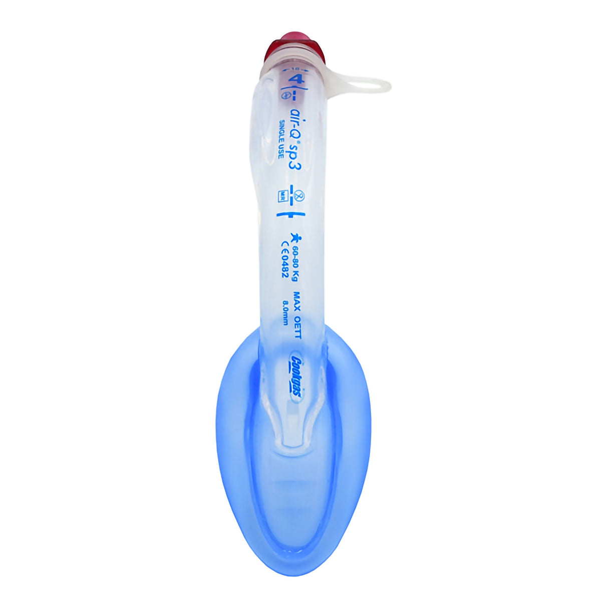 Curved Laryngeal Mask Air-Q® Size 4 Silicone Single Patient Use Sterile - BeHope
