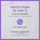 Children's Cold and Cough Relief Zarbee's® Baby Cough Syrup + Immune 3 mg - 3 mg / 3 mL Strength Syrup 2 oz. - BeHope