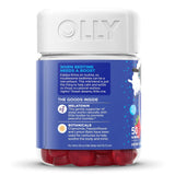 Dietary Supplement OLLY® Kids Sleep L-Theanine / Melatonin / Botanicals 15 mg - 0.5 mg - 2.5 mg Strength Gummy 50 per Bottle Raspberry Flavor - BeHope