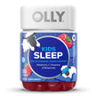 Dietary Supplement OLLY® Kids Sleep L-Theanine / Melatonin / Botanicals 15 mg - 0.5 mg - 2.5 mg Strength Gummy 50 per Bottle Raspberry Flavor - BeHope