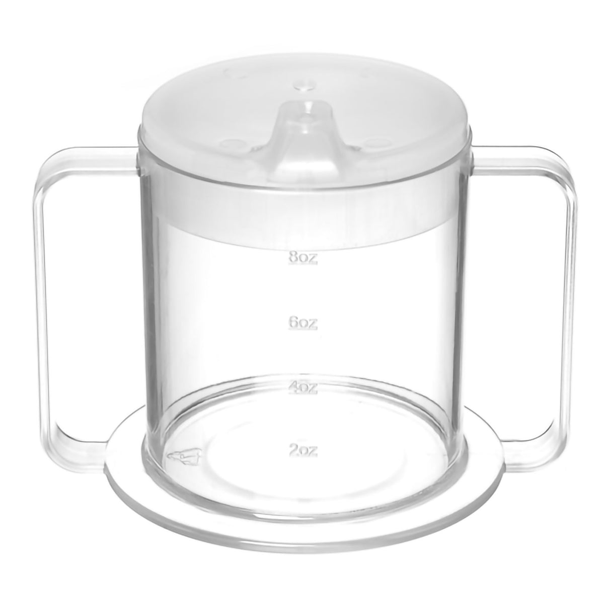 10 oz. Polycarbonate Drinking Mug Clear Reusable - BeHope