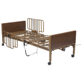 Semi-Electric Bed Competitor II Semi-Electric 87-1/5 Inch Length Adjustable Deck 15 to 22-1/2 Inch Height Range - BeHope