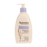 Hand and Body Moisturizer Aveeno® Stress Relief 12 oz. Pump Bottle Lavender Scent Lotion - BeHope