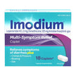 Anti-Diarrheal Imodium® Multi-Symptom 125 mg - 2 mg Strength Caplet 18 per Box - BeHope