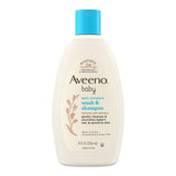 Baby Shampoo and Body Wash Aveeno® Baby 8 oz. Flip Top Bottle Light Scent - BeHope