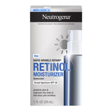 Facial Moisturizer with Sunscreen Neutrogena® Rapid Wrinkle Repair® 1 oz. Pump Bottle Unscented Lotion - BeHope