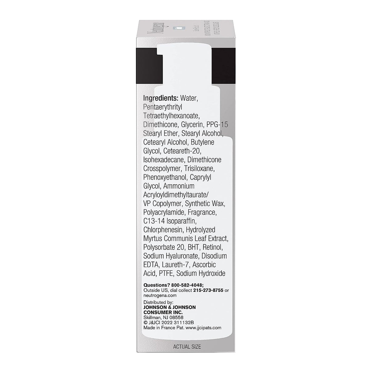 Facial Moisturizer Neutrogena® Rapid Wrinkle Repair® Night 1 oz. Pump Bottle Unscented Lotion - BeHope