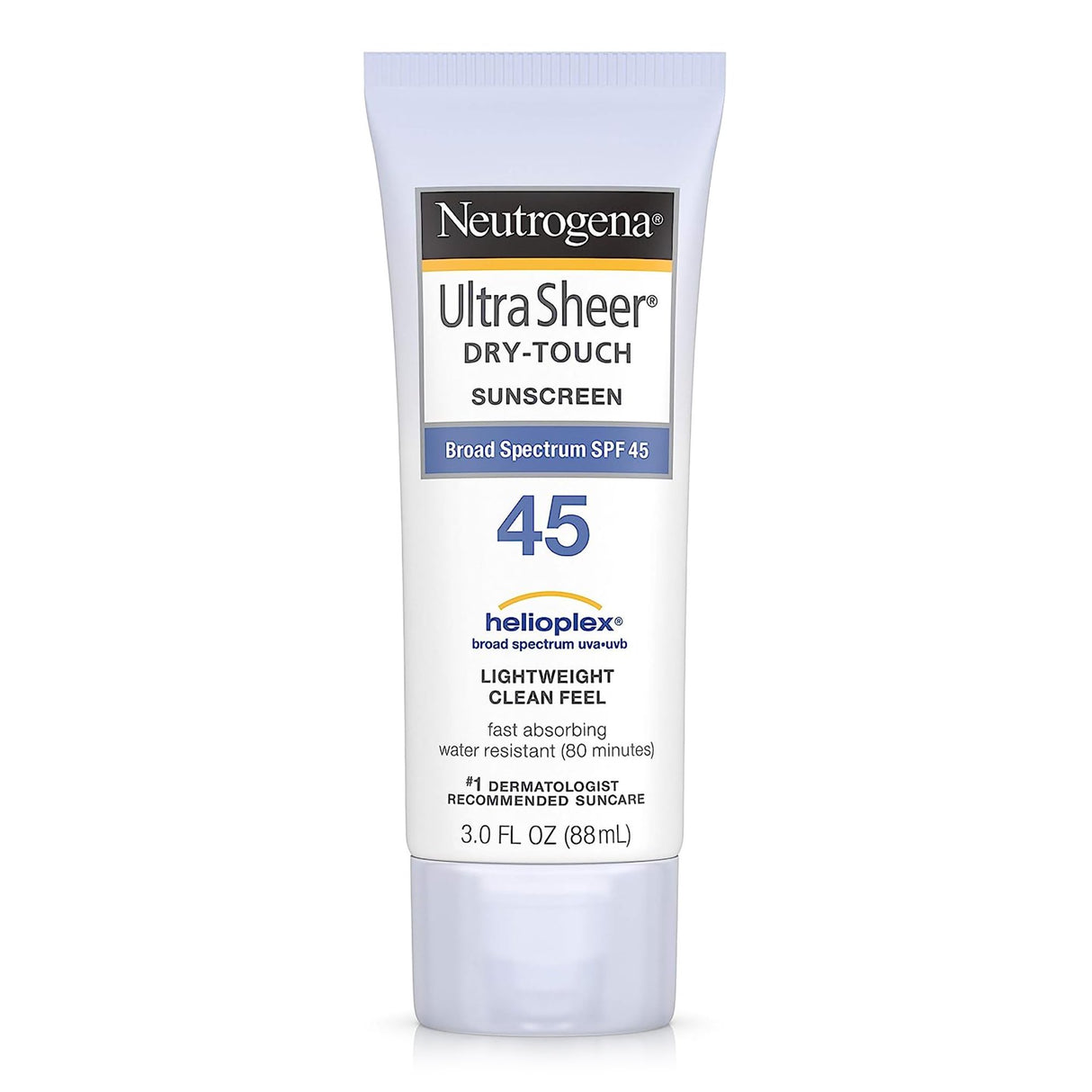 Sunscreen Neutrogena®Ultra Sheer® Dry Touch SPF 45 Lotion 3 oz. Tube - BeHope