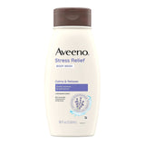 Body Wash Aveeno® Stress Free Liquid 18 oz. Bottle Lavender Scent - BeHope