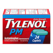 Night Time Pain Relief Tylenol® PM 500 mg - 25 mg Strength Acetaminophen Capsule - BeHope