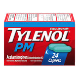 Night Time Pain Relief Tylenol® PM 500 mg - 25 mg Strength Acetaminophen Capsule - BeHope