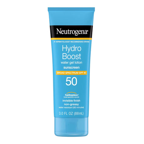 Sunscreen Neutrogena® Hydro Boost SPF 50 Lotion 3 oz. Tube - BeHope