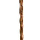 Walking Stick Brazos™ Twisted Fitness Walker Wood 48 Inch Height Brown - BeHope