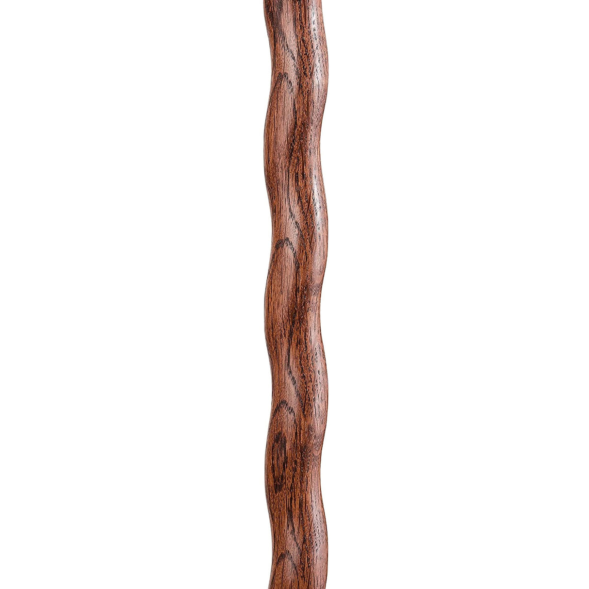 Walking Stick Brazos™ Twisted Fitness Walker Wood 48 Inch Height Red - BeHope