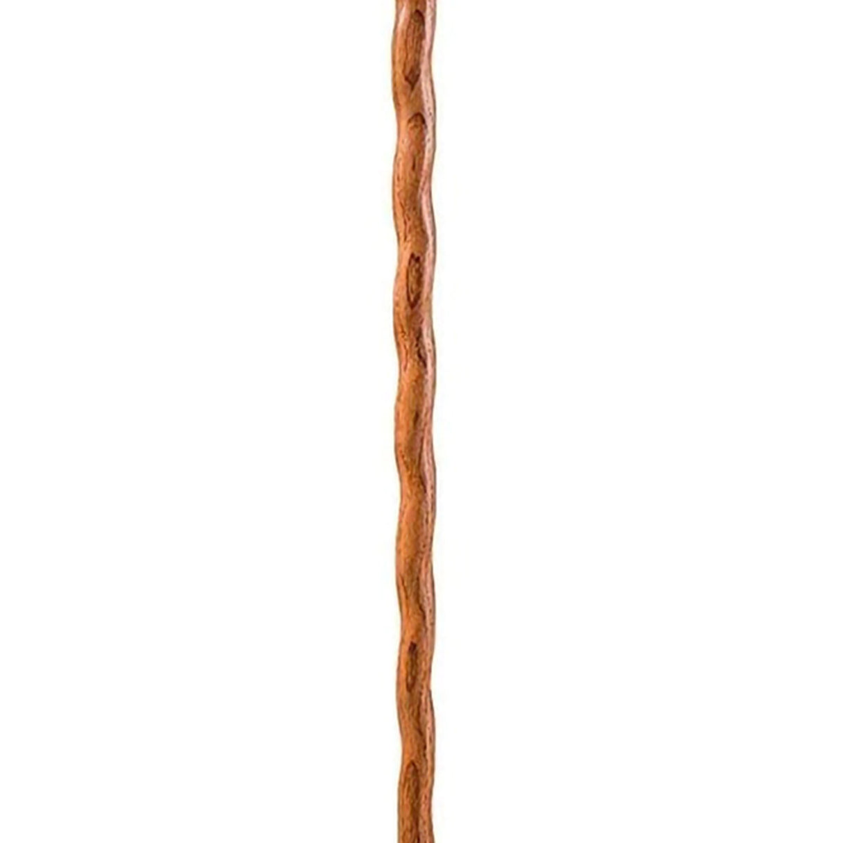 Walking Stick Brazos™ Twisted Fitness Walker Wood 48 Inch Height Tan - BeHope