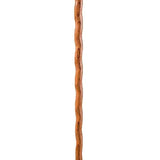 Walking Stick Brazos™ Twisted Fitness Walker Wood 48 Inch Height Tan - BeHope