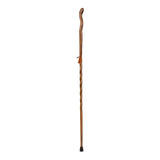 Walking Stick Brazos™ Twisted Fitness Walker Wood 58 Inch Height Brown - BeHope