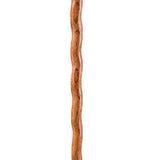 Walking Stick Brazos™ Twisted Fitness Walker Wood 58 Inch Height Red - BeHope