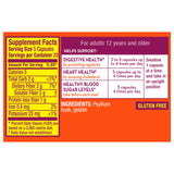 Fiber Supplement Metamucil® Psyllium Husk Capsules Supports Digestive Heart Blood Sugar - BeHope