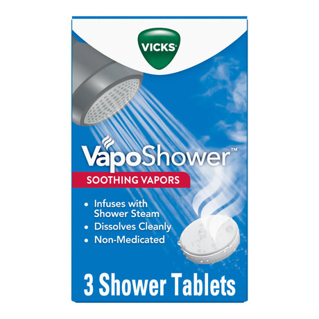 Vicks® Vaposhower™ Soothing Shower Vapor for Respiratory Comfort - BeHope