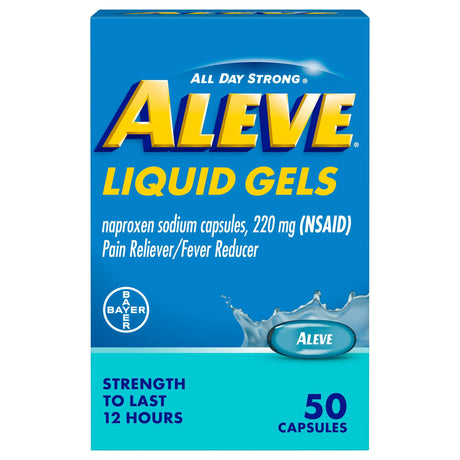 Pain Relief Aleve® 220 mg Strength Naproxen Sodium Capsule - BeHope